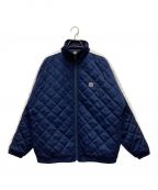 BlackEyePatchブラックアイパッチ）の古着「QUILTING MESH TRACK JACKET」｜ネイビー