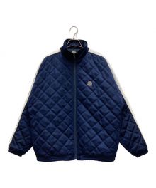 BlackEyePatch（ブラックアイパッチ）の古着「QUILTING MESH TRACK JACKET」｜ネイビー