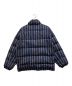 FIRST DOWN (ファーストダウン) BlackEyePatch (ブラックアイパッチ) B EMBLEM STRIPED FIRST DOWN JACKET ネイビー×イエロー サイズ:Ｍ：25000円