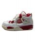 NIKE (ナイキ) AIR JORDAN 4 RETRO ホワイト×レッド サイズ:US 8：7000円