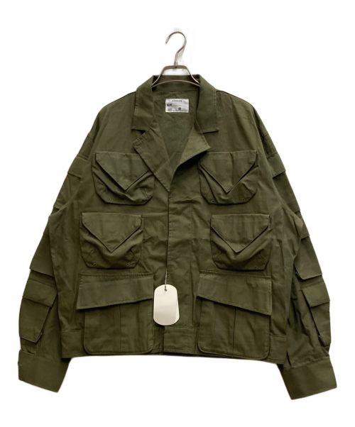 NEXUSVII（ネクサスセブン）NEXUSVII (ネクサスセブン) GRENADIER OFFICER JACKET オリーブ サイズ:48の古着・服飾アイテム