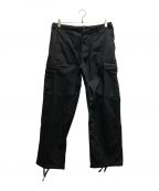 KENZOケンゾー）の古着「Cotton cargo-trousers」｜ブラック