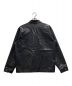 THE BLACK EYE PATCH (ブラックアイパッチ) JEANS LOGO PYTHON COATED DENIM JACKET ブラック サイズ:Ⅿ：18000円