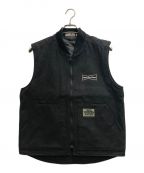 BlackEyePatch×WASTED YOUTHブラックアイパッチ×ウエステッド ユース）の古着「OG BOY Duck WORK Vest」｜ブラック