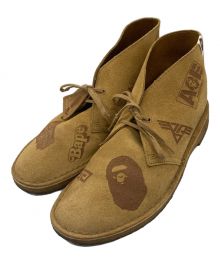 CLARKS×A BATHING APE（クラークス×アベイシングエイプ）の古着「DESERT BOOTS」｜ベージュ