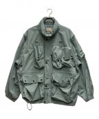 YOKEヨーク）の古着「MULTI POCKET UTILITY BLOUSON」｜グリーン