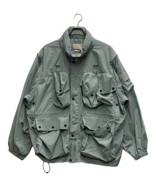 YOKE（ヨーク）YOKE (ヨーク) MULTI POCKET UTILITY BLOUSON グリーン サイズ:3の古着・服飾アイテム