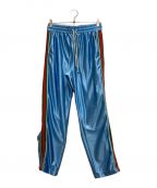 GUCCIグッチ）の古着「Shiny Jersey Jogging Pant」｜ブルー