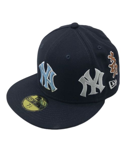 New Era（ニューエラ）New Era (ニューエラ) SUPREME (シュプリーム) kanji NewYork Yankees cap サイズ:7 5/8の古着・服飾アイテム