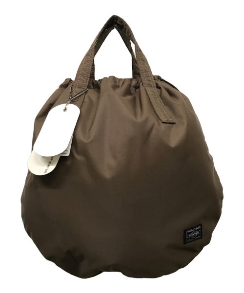 PORTER（ポーター）PORTER (ポーター) NEXUSVII (ネクサスセブン) YAKUSUGI DYE RAF HELMET BAG ブラウンの古着・服飾アイテム