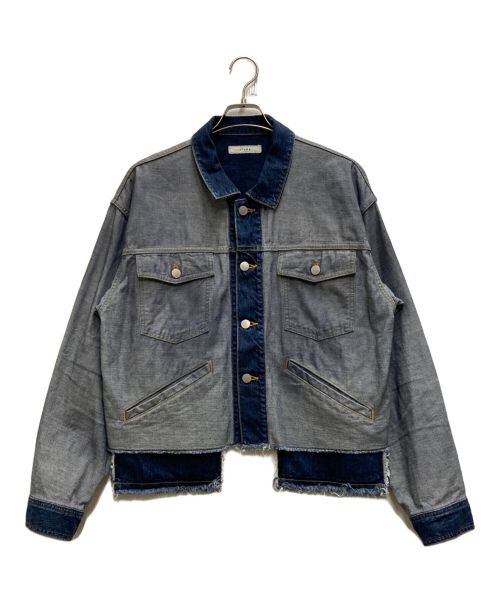 jieda（ジエダ）jieda (ジエダ) CUT OFF DENIM JACKET インディゴ サイズ:1の古着・服飾アイテム