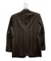 LITTLEBIG (リトルビッグ) Removable Stripe Single Jacket ブラウン×グリーン サイズ:44：18000円