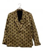 SASQUATCHfabrix.サスクワッチファブリックス）の古着「NANPOU LAPEL JACKET」｜ブラウン