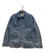 RRLダブルアールエル）の古着「DENIM ENGINEER JACKET」｜インディゴ