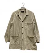 RRLダブルアールエル）の古着「HERRING BONE CHORE JACKET」｜ベージュ