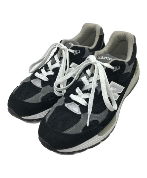 NEW BALANCE（ニューバランス）NEW BALANCE (ニューバランス) M992EB ブラック×ホワイト サイズ:US 9の古着・服飾アイテム