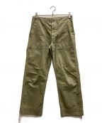 RRLダブルアールエル）の古着「Army Utility Flat Pants」｜オリーブ