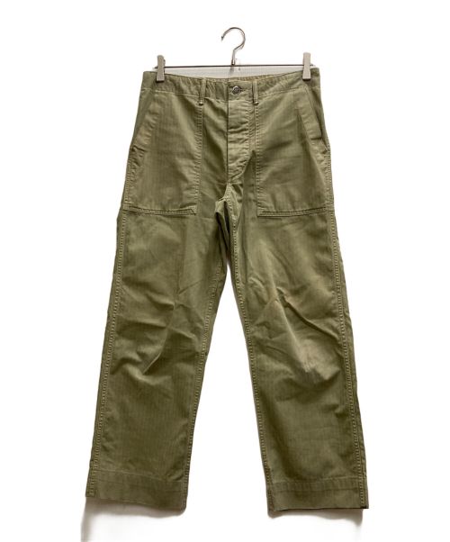 RRL（ダブルアールエル）RRL (ダブルアールエル) Army Utility Flat Pants オリーブ サイズ: 76cm (W30)の古着・服飾アイテム