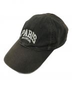 BALENCIAGAバレンシアガ）の古着「CITIES PARIS CAP」｜ブラウン