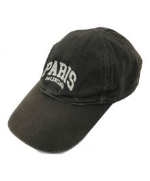 BALENCIAGA（バレンシアガ）の古着「CITIES PARIS CAP」｜ブラウン