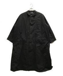 Yarmo（ヤーモ）の古着「Quilt Linend Coat」｜ブラック