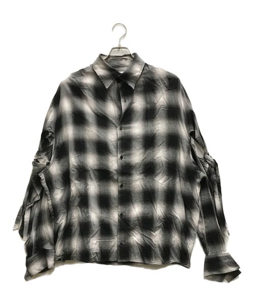 TENDER PERSON（テンダ―パーソン）TENDER PERSON (テンダ―パーソン) MUSUBI SHIRT グレー サイズ:3の古着・服飾アイテム