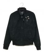 RAF SIMONS×FRED PERRYラフシモンズ×フレッドペリー）の古着「Jumbo Corduroy Harrington Jacket」｜ブラック