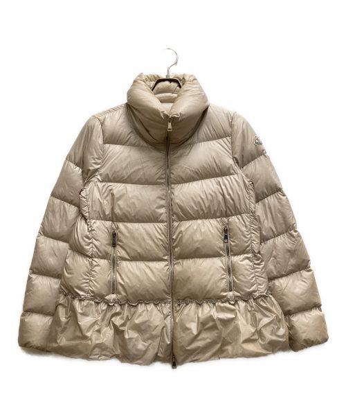 MONCLER（モンクレール）MONCLER (モンクレール) ANETダウンジャケット ベージュ サイズ:3の古着・服飾アイテム