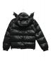 MONCLER (モンクレール) K2ダウンジャケット ブラック：40000円