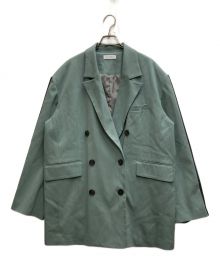 MAISON SPECIAL（メゾンスペシャル）の古着「Side Line Over Size Jacket」｜グリーン