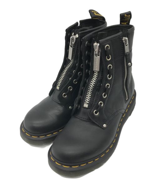 Dr.Martens（ドクターマーチン）Dr.Martens (ドクターマーチン) 1460 twin zip ブラック サイズ:US 7 Lの古着・服飾アイテム