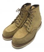 RED WINGレッドウィング）の古着「6 INCH CLASSIC MOC TOE」｜ベージュ