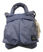 NEXUSVII×PORTERネクサスセブン×ポーター）の古着「GENTIAN DYE HELMET BAG XS」｜ブルー