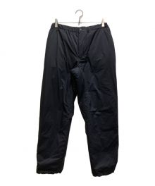 UNIVERSAL PRODUCTS.（ユニバーサルプロダクツ）の古着「ALLIED DOWN TRACK PANTS」｜ブラック