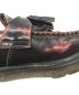 中古・古着 Dr.Martens (ドクターマーチン) タッセルローファー ブラック×レッド サイズ:US 5 M：7000円