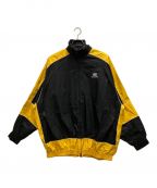 BALENCIAGAバレンシアガ）の古着「COLOR BLOCK BB JACKET」｜ブラック×イエロー