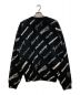 BALENCIAGA (バレンシアガ) Logomania All Over Sweater ブラック サイズ:Ⅿ：60000円