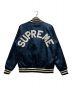 Champion (チャンピオン) SUPREME (シュプリーム) Satin Jacket ネイビー サイズ:Ⅿ：24000円