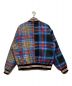 FRED PERRY (フレッドペリー) CHARLES JEFFREY LOVERBOY (チャールズ ジェフリー ラバーボーイ) TARTAN BOMBER JACKET ブルー×レッド サイズ:Ⅼ：28000円