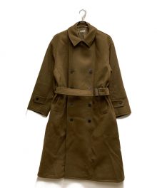 STEVEN ALAN（スティーブンアラン）の古着「DBL/MLTN TRENCH COAT」｜ブラウン