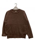 PHIGVEL MAKERSフィグベルマーカーズ）の古着「GOODMANS SWEATER」｜ブラウン