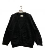 steinシュタイン）の古着「KID MOHAIR CARDIGAN」｜ブラック