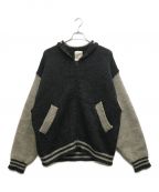 refomedリフォメッド）の古着「STADIUM KAUCHIN KNIT」｜ブラック