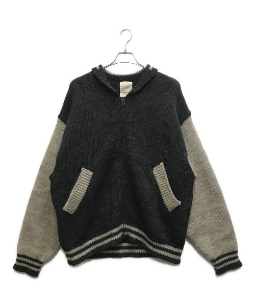 refomed（リフォメッド）refomed (リフォメッド) STADIUM KAUCHIN KNIT ブラック サイズ:2の古着・服飾アイテム