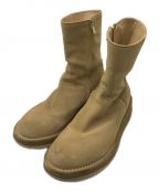 nonnativeノンネイティブ）の古着「Rancher Zip Up Boots Cow Suede」｜ベージュ