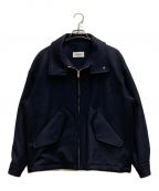 THE RERACSザ リラクス）の古着「HIGH NECK HARRINGTON JACKET」｜ネイビー