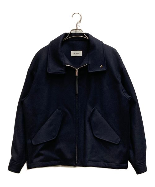 THE RERACS（ザ リラクス）THE RERACS (ザ リラクス) HIGH NECK HARRINGTON JACKET ネイビー サイズ:46の古着・服飾アイテム