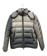 MONCLER (モンクレール) OFFWHITE (オフホワイト) ENCLOS コラボダウンジャケット グレー サイズ:1