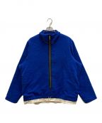 CAMIEL FORTGENSカミエルフォートヘンス）の古着「Loden Wool Fleece Anorak」｜ブルー