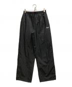 SUPREMEシュプリーム）の古着「Reflective Pinstripe Track Pant」｜ブラック